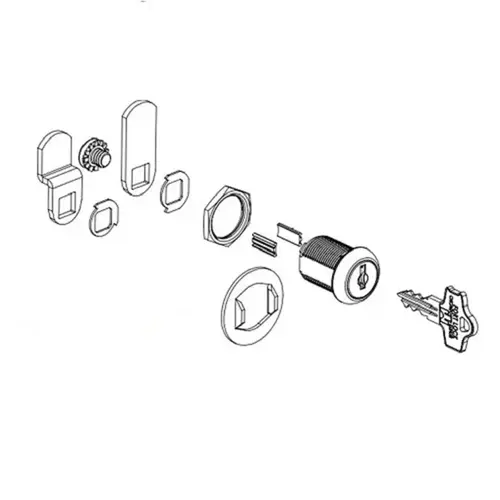 CompX Fort MFW29078-KD 29000 Series Cam Lock