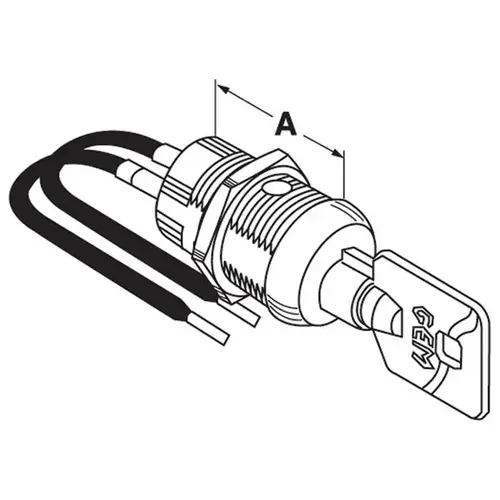 CompX Fort SW2-1138AD-KA83 Switch Lock