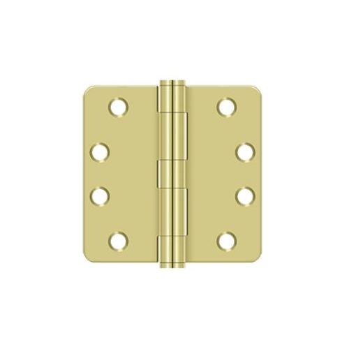 Orca Hardware COM4014-4 Commercial Steel Hinge Satin Brass