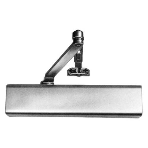 8000 Series Surface Door Closer with Delayed Action Aluminum Painted