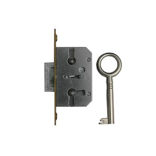 Major Mfg MS-665-15 F-Mortise Deadlock 15mm Reverse