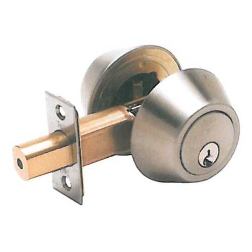 PLS DB262IC-32D IC Double Cylinder Deadbolt Satin Stainless Steel