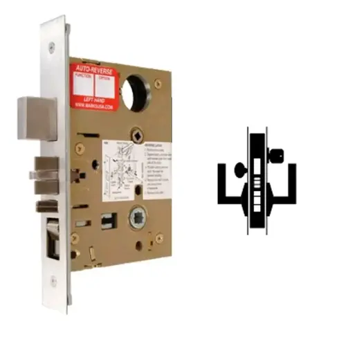 Marks 5FD-32D Marks Lock Body w/ Auxilary Latch Satin Stainless Steel