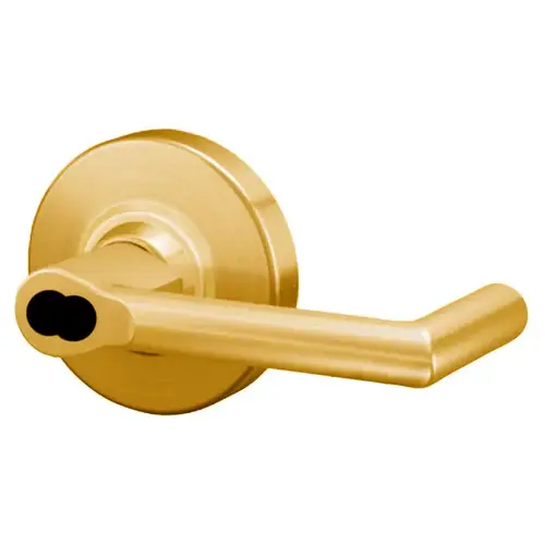 ALX80BDC Boardwalk Storeroom Lock Bright Polished Brass