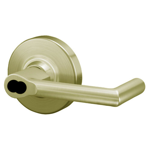 ALX80BDC Boardwalk Storeroom Lock Satin Brass