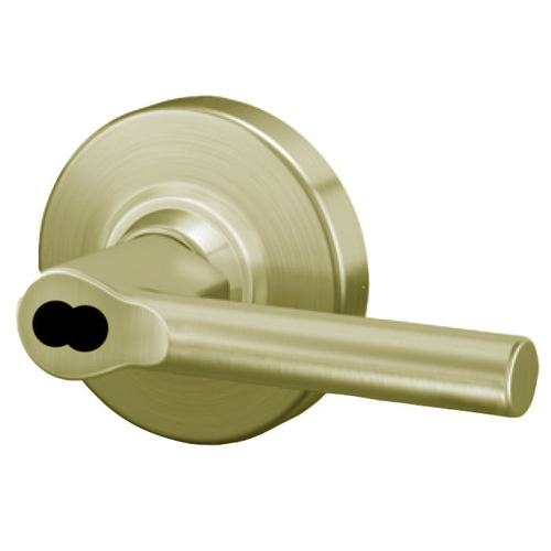 ALX70BDC Broadway Classroom Lock Satin Brass