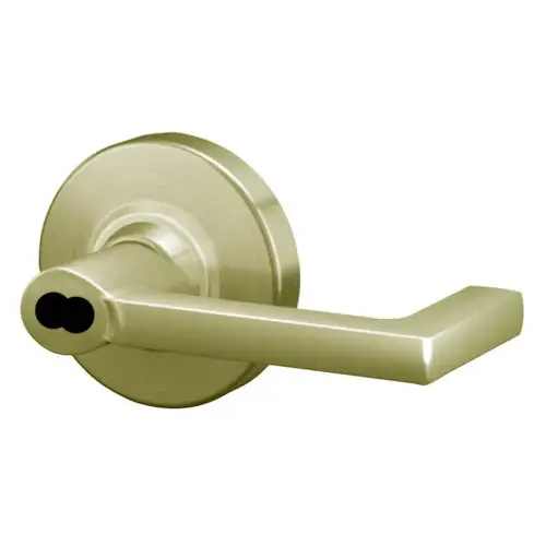 ALX50BDC Longitude Entrance/Office Lock Satin Brass