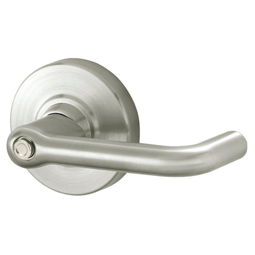 ALX40 Tubular Bath/Bedroom Privacy Lock Satin Nickel