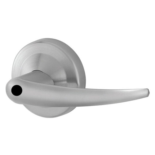 ALX80L Omega Storeroom Lock Satin Chrome