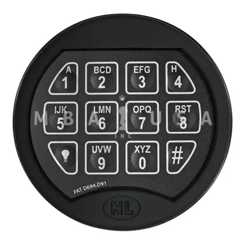 LP Locks KBL-50-BK-MA-2 Safe Lock