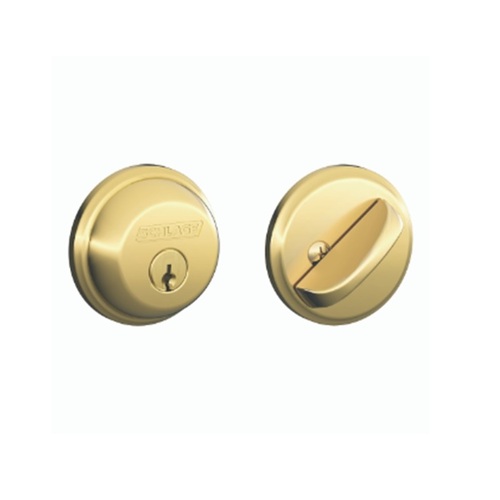 B60 Deadbolt Split Finish