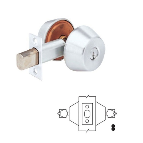 DB Series Grade 2 Deadbolt Satin Stainless Steel