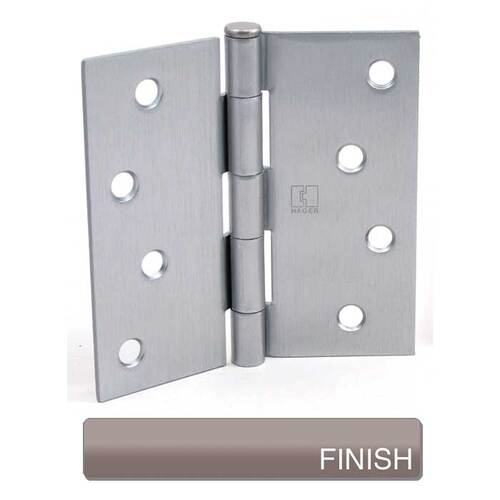 Full Mortise Residential Hinge - NRP Satin Nickel Blackened