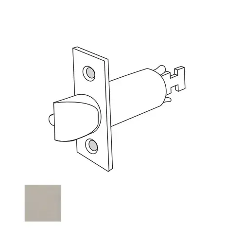 CL710 Springlatch 2-3/4" Backset, Satin Stainless Steel