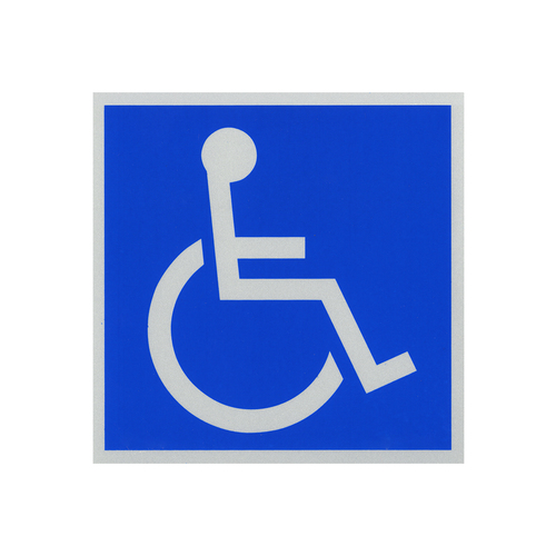 6 x 6 Handicapped Symbol Decal