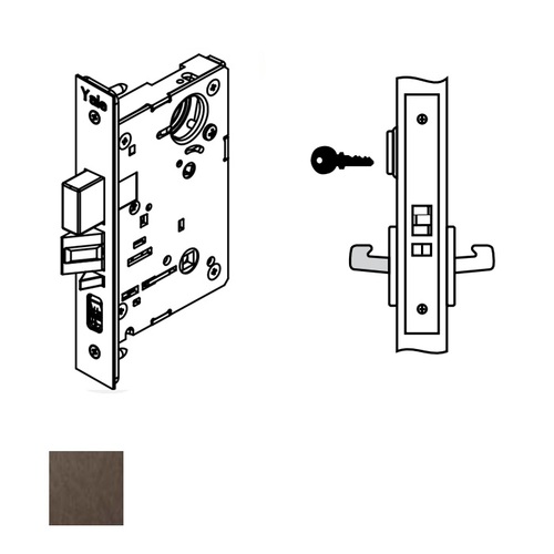 Mortise Knob Body, 8805, Dark Oxidized Satin Bronze