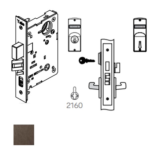 Mortise Knob Body, 8832, Dark Oxidized Satin Bronze