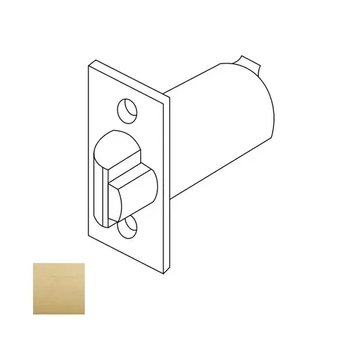 5300 series Deadlatching Latchbolt, Satin Brass