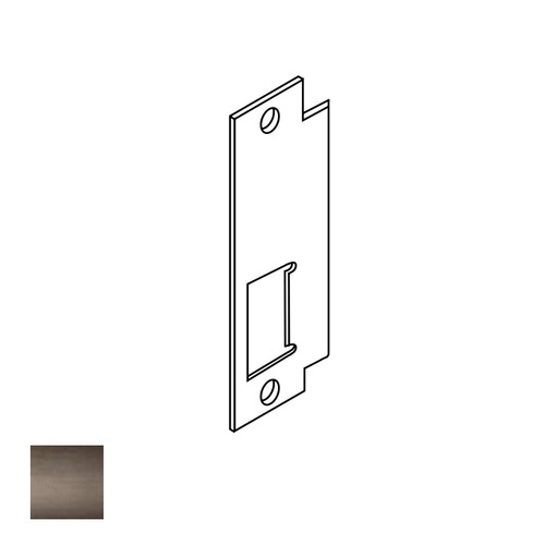 ED7000 Mortise Strike for ED7600, RHR, 1-1/8" Lip Length Dark Bronze Painted