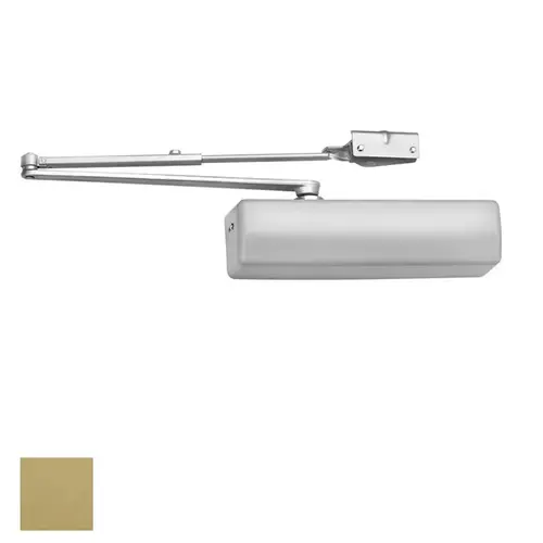 DC3210 Series Surface Door Closer Satin Brass Painted