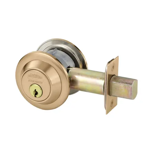 DL3013 Single Cylinder Deadlock x IC Satin Bronze