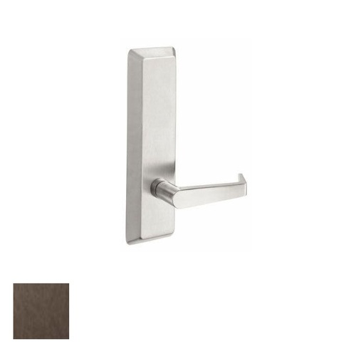 Exit Device Lever Trim, Dark Oxidized Satin Bronze