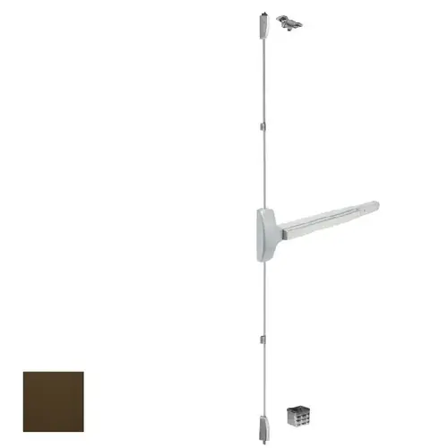 25 Series Exit Device, Dark Bronze Anodized