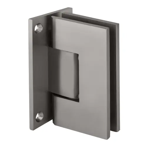 Satin Chrome Vienna 037 Series Wall Mount Full Back Plate Hinge