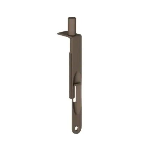 Residential Flush Bolt Satin Nickel Blackened