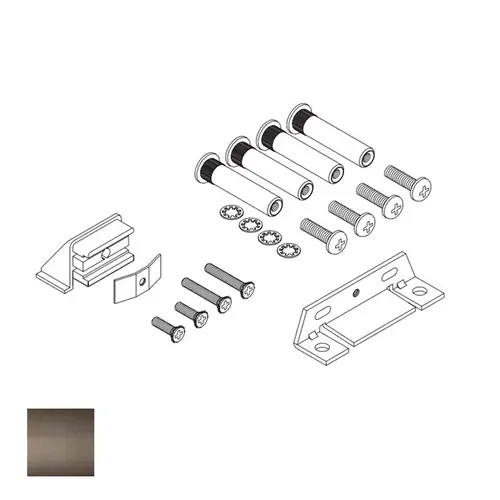 ED8000 Mounting screw packet with SNB Dark Bronze Painted