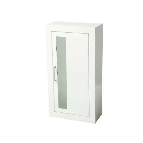 JL Industries 1013V10 Ambassador Steel Surface Mounted Non Fire-Rated Extinguisher Cabinet - Vertical Duo with Pull