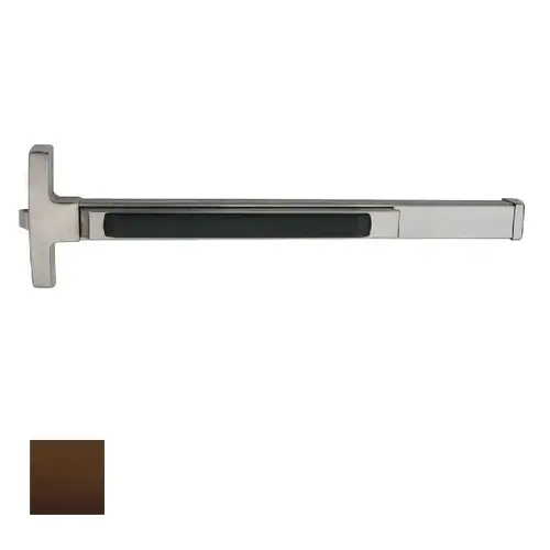 8500 Series Narrow Design Rim Exit Device Oil Rubbed Dark Bronze