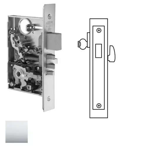 ML2017 Mortise Classroom Deadlock Bright Polished Chrome