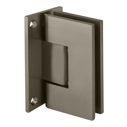 Satin Nickel Vienna 037 Series Wall Mount Full Back Plate Hinge