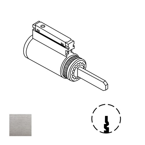 CL3100 Series Cylinder Satin Chrome