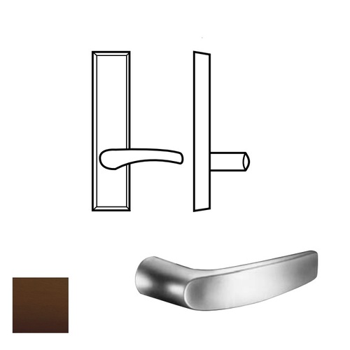 713 Series Lever Exit Device Trim Oil Rubbed Dark Bronze