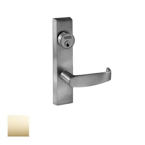 713 Series Lever Exit Device Trim Bright Polished Brass