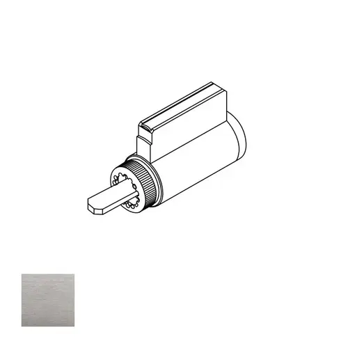 Conventional Cylinders, Satin Chrome