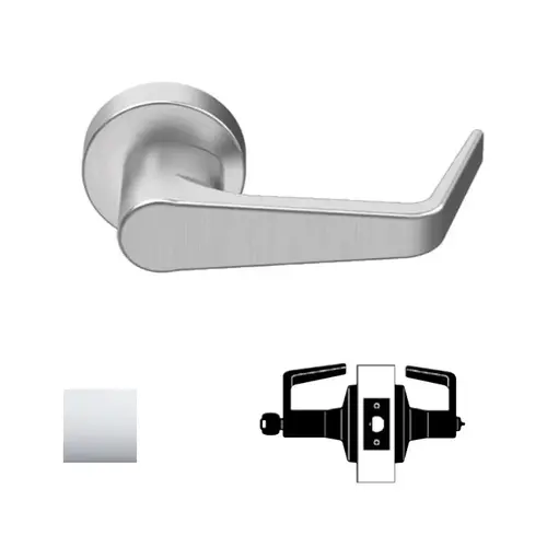 W Series Entry/Office Lock, Bright Polished Chrome