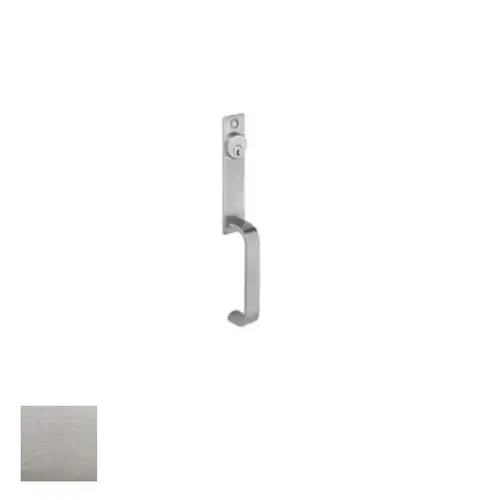 P457 D Grip Pull Nightlatch Trim x IC Satin Chrome