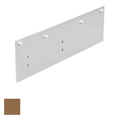 Door Closer Drop Plate for Full Cover Light Bronze Painted