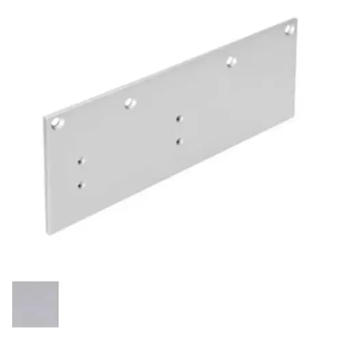 Door Closer Drop Plate for Full Cover Aluminum Painted