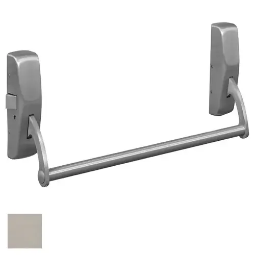 ED3257A Rim 3 Hour Fire Rated Device (Nightlatch) Satin Stainless Steel