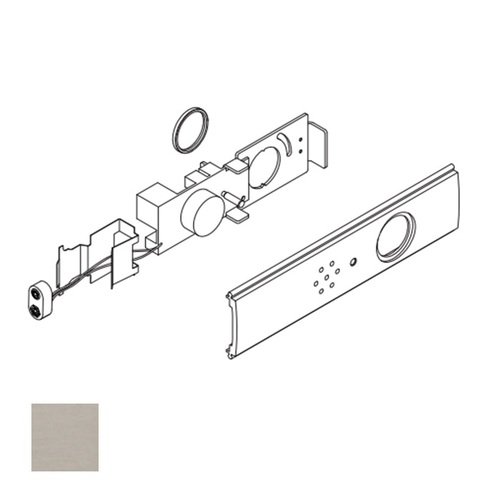 25 Series Exit Alarm Kit, Satin Stainless Steel