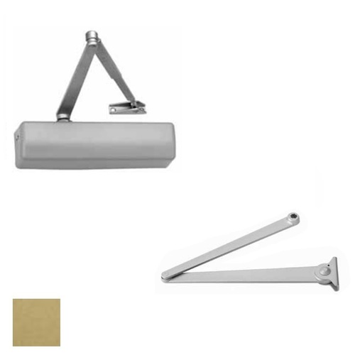 DC6210 Series Surface Door Closer Satin Brass Painted