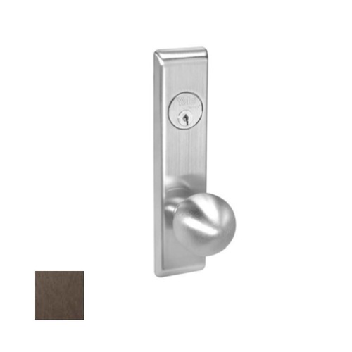 8800FL Mortise Knob Escutcheon Working Trim, 8802, Dark Oxidized Satin Bronze