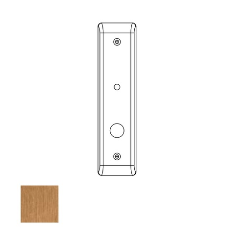 8800 Mortise Inside Escutcheon, Thumbturn and Grip with Connecting Screws, Satin Bronze