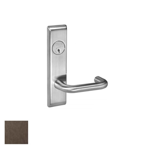 Exit Device Lever Trim, Dark Oxidized Satin Bronze