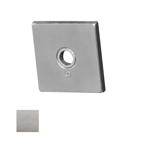 8200 Series Mortise Square Inside Rose Assembly Satin Chrome