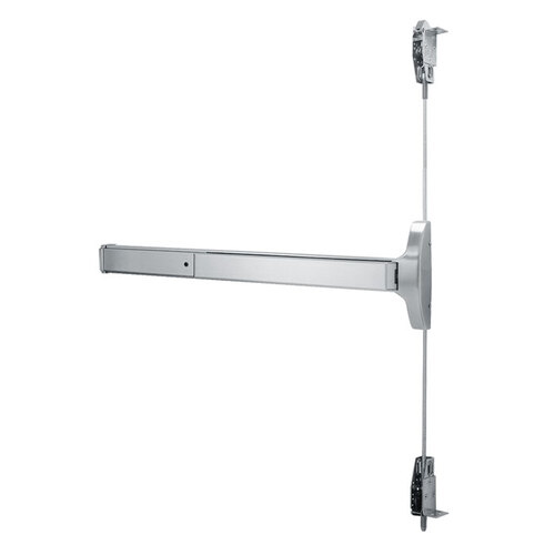 9600 Series Narrow Stile CVR Exit Device, Satin Stainless Steel